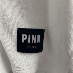 PINK Victoria's Secret Tops - VS PINK V neck hoodie PINK Victoria's Secret Tops - VS PINK V neck hoodie